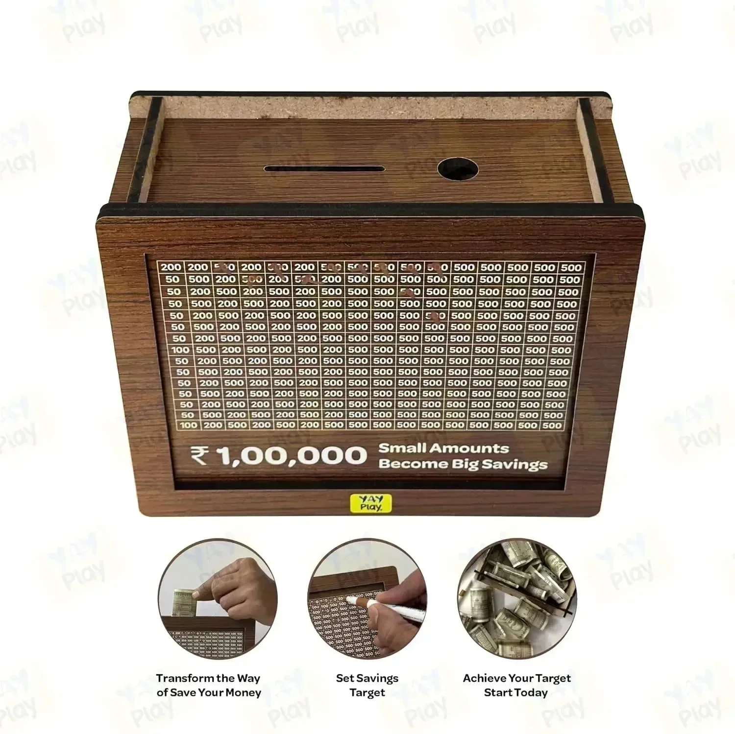 1 Lakh Savings Challenge Piggy Bank - Image 4