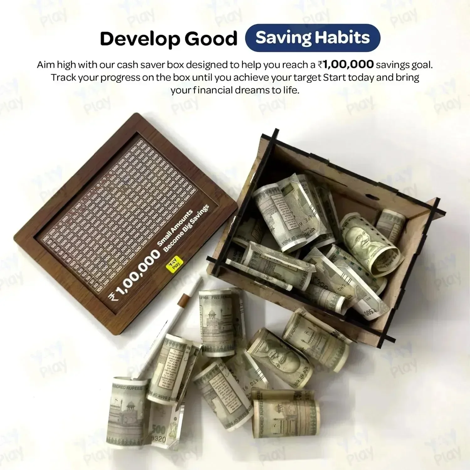 1 Lakh Savings Challenge Piggy Bank - Image 5