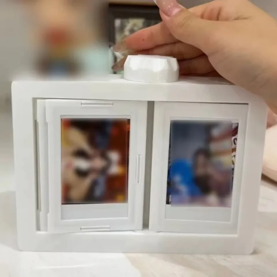 12 Slots Rotating Photo Frame Carousel - Image 6