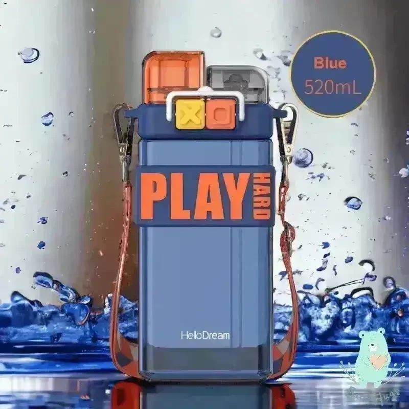 2 in 1 Play Tritan Water Bottle (520 ml) - Image 11