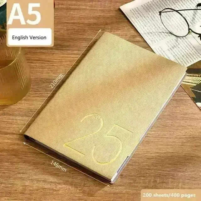 2025 Leather Textured Yearly Planner - Image 10