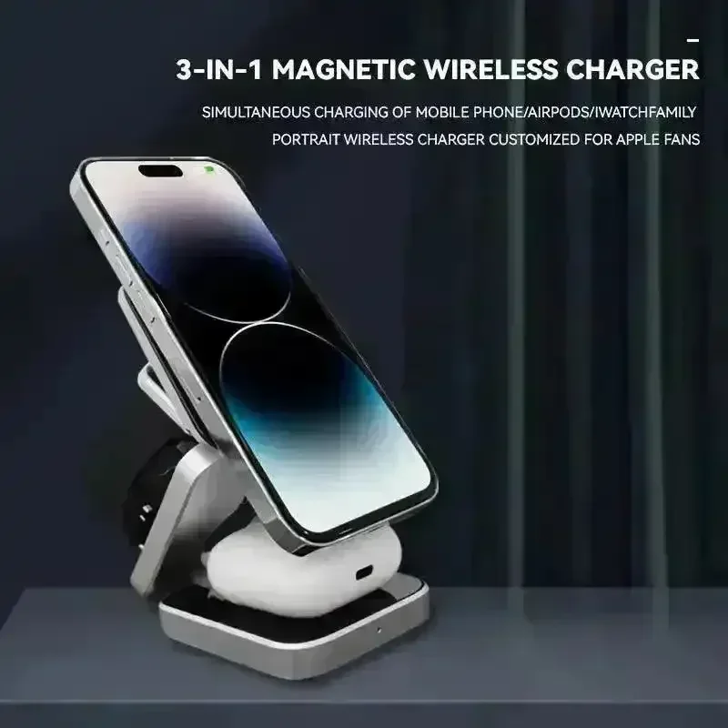 3 in 1 Wireless Charger Stand - Image 8