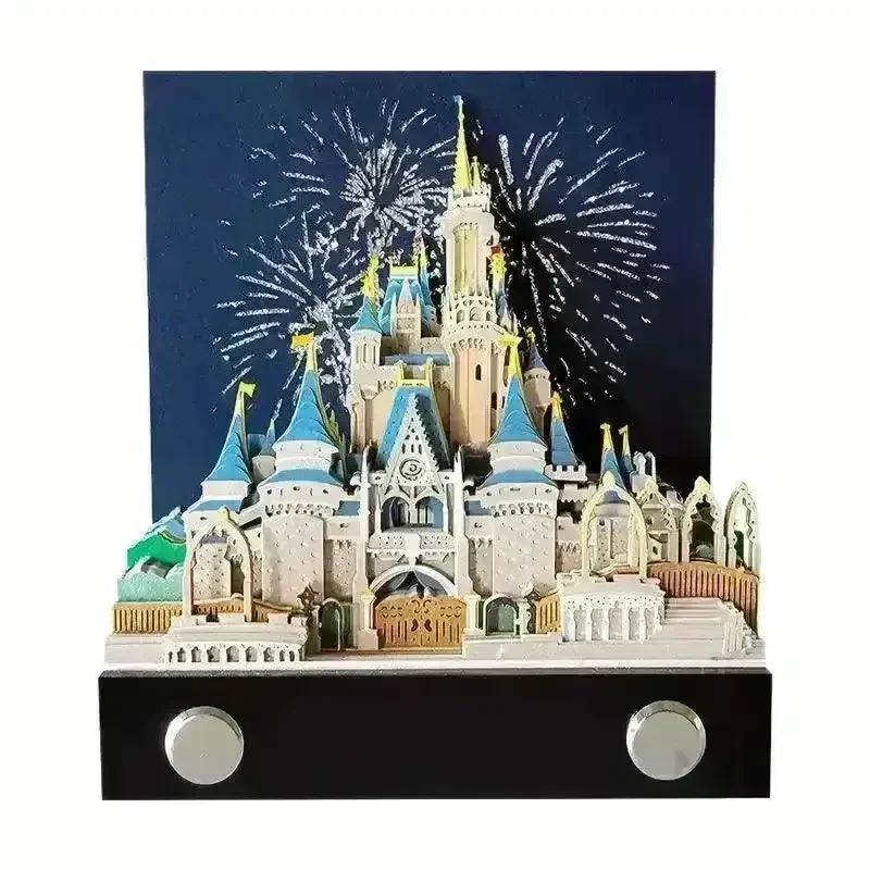 3D Art Rip Away Castle Memo Calendar - Image 7