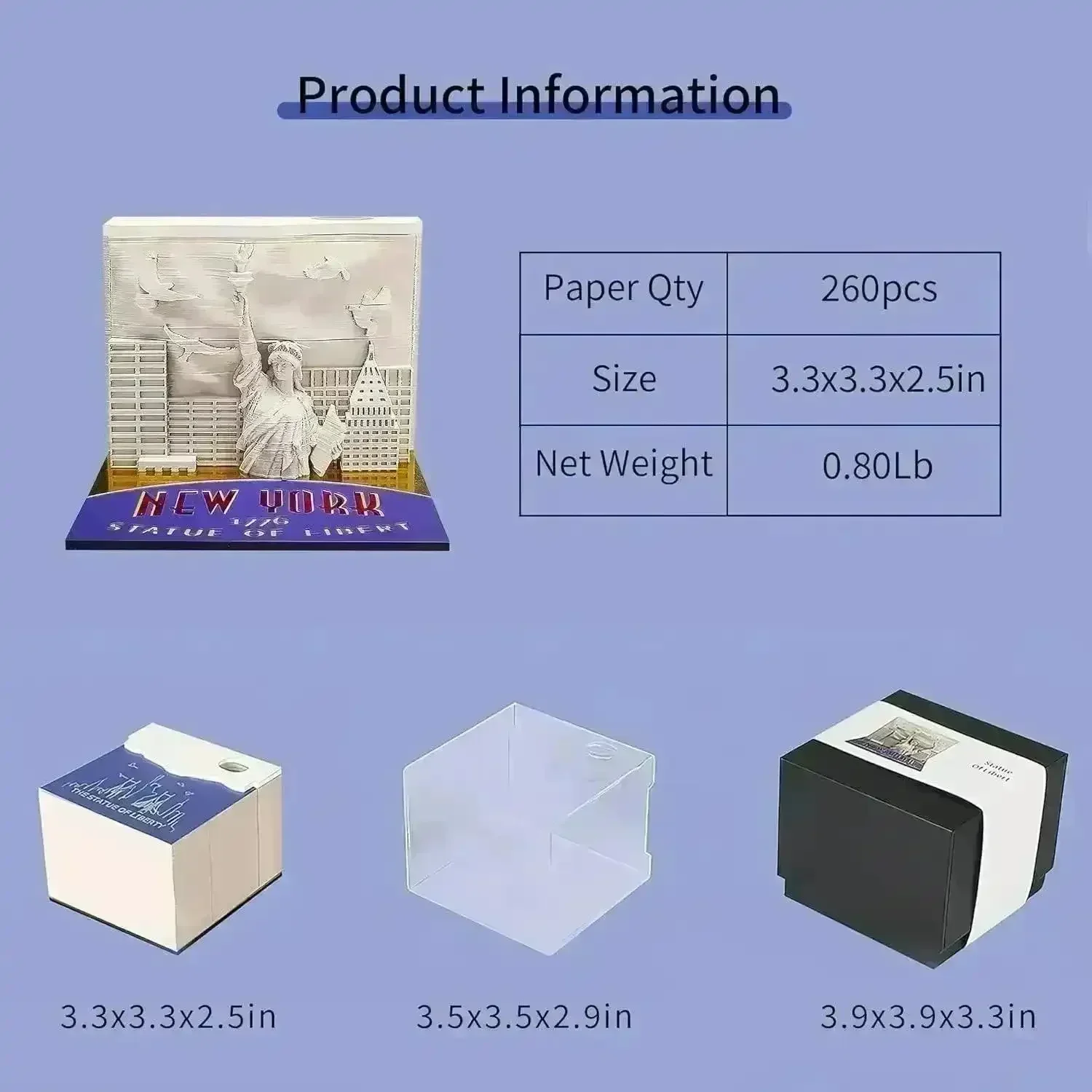 3D Art Rip Away Mountain Faces Memo Calendar - Image 9