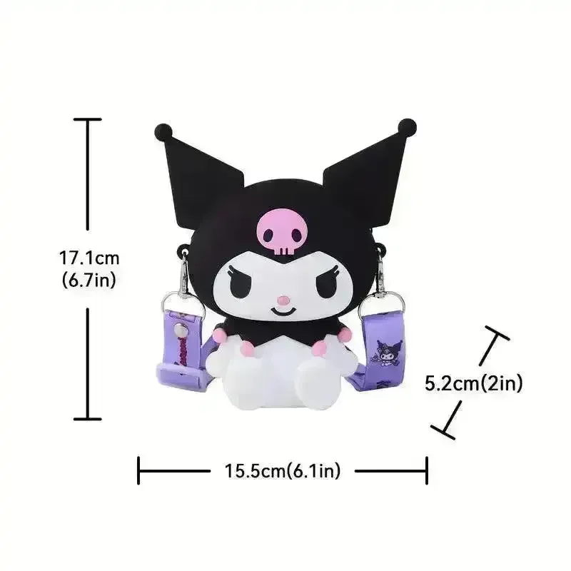 3D Kuromi Mini Crossbody Bag - Image 6