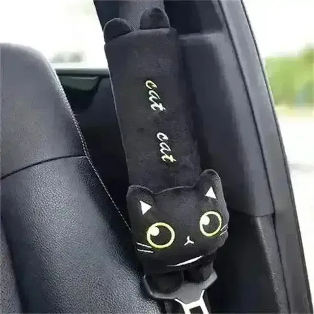 3D Cat & Dog Headrest Cushions with Seatbelt Covers - Image 15