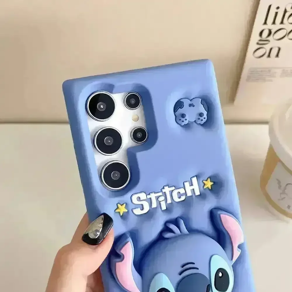 3D Cute Stitch Phone Case (For Samsung) - Image 2