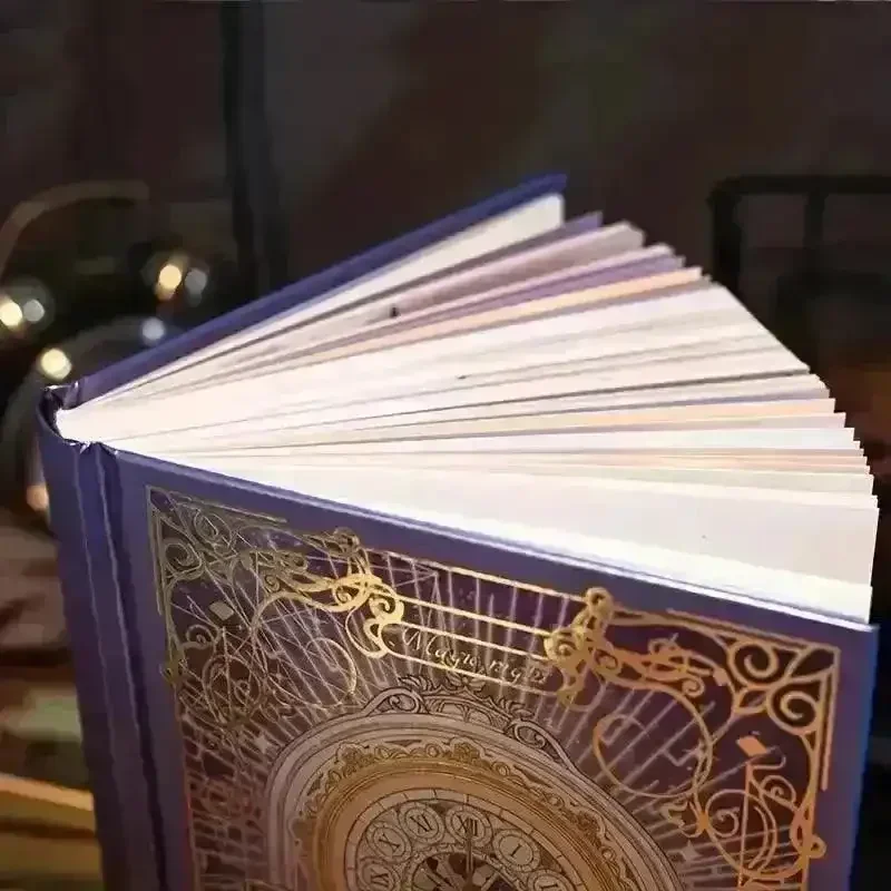 Vintage European Castle Metal Color Notebook - Image 4
