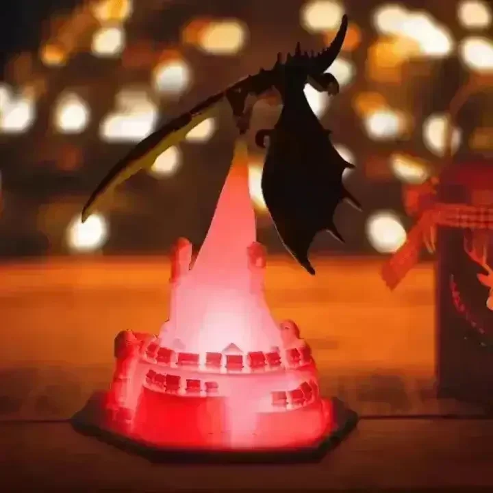 3D Flying Dragon and Castle Night Lamp - Image 12