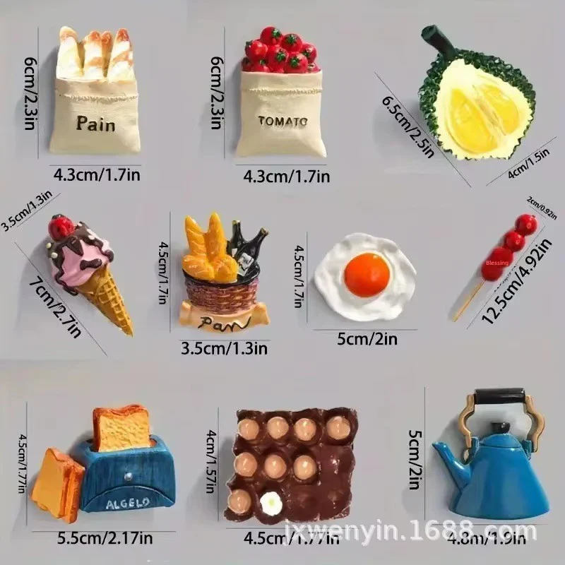 3D Food Dopamine Fridge Magnets - Image 10