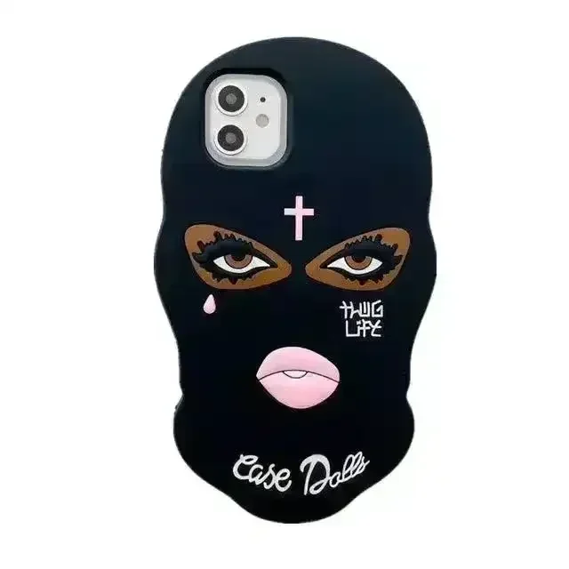 3D Funny Thug Face Phone Case (For iPhones) - Image 7