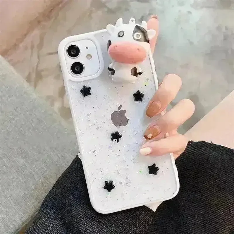 3D Glowing Cow Light On Case (For iPhones) - Image 3