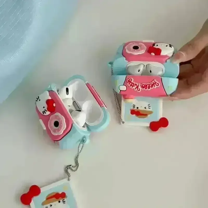 3D Hello Kitty Camera AirPods Case - Image 4