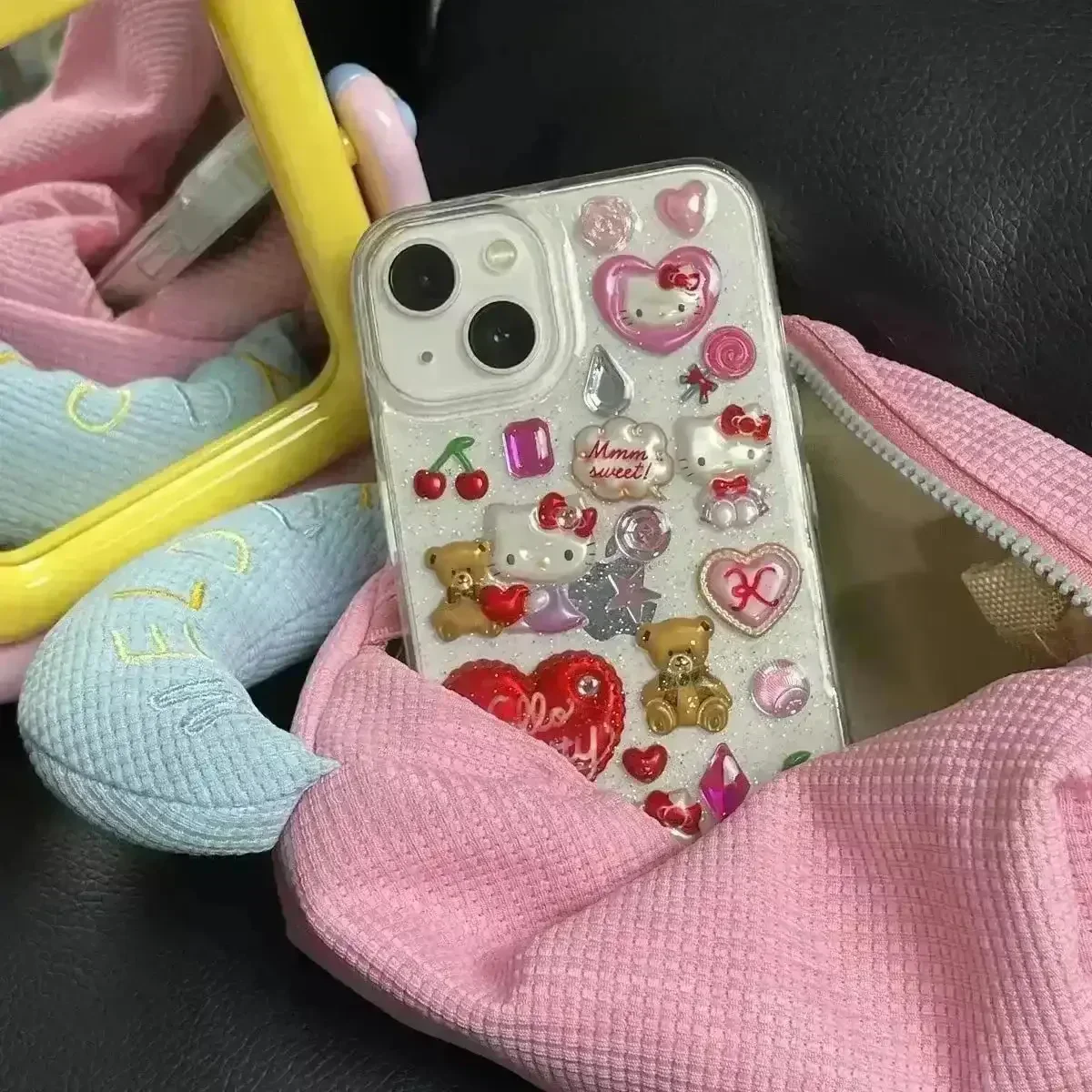 3D Hello Kitty Sticker Case (For iPhones) - Image 5