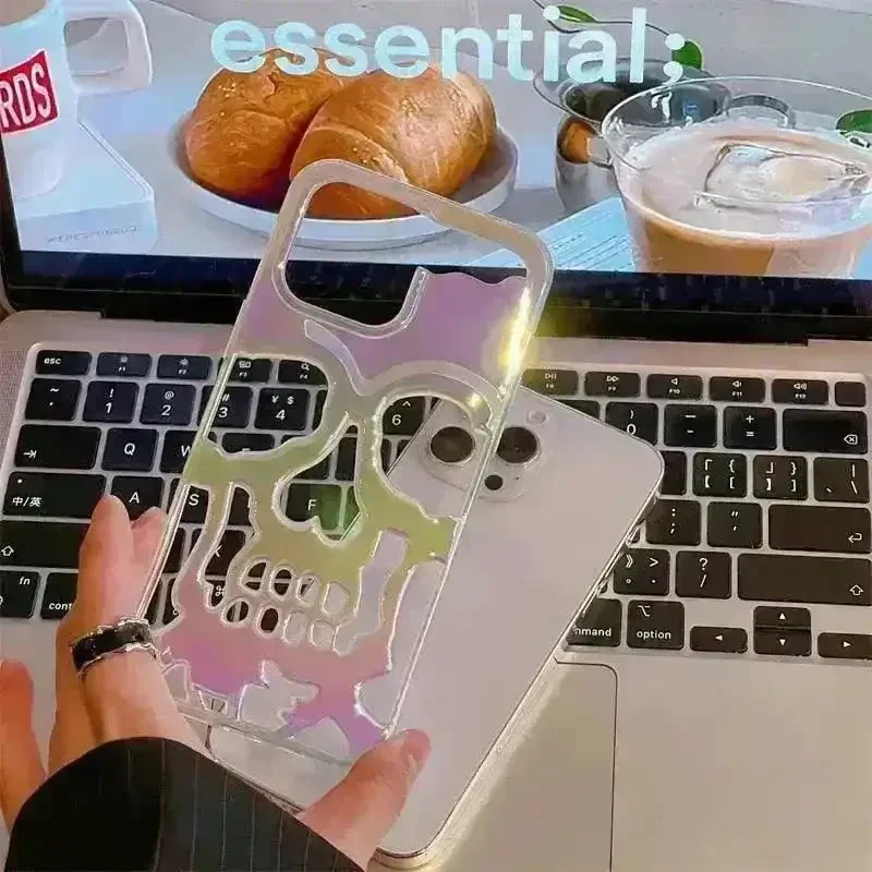 3D Hollow Skull Phone Case (For iPhones) - Image 10