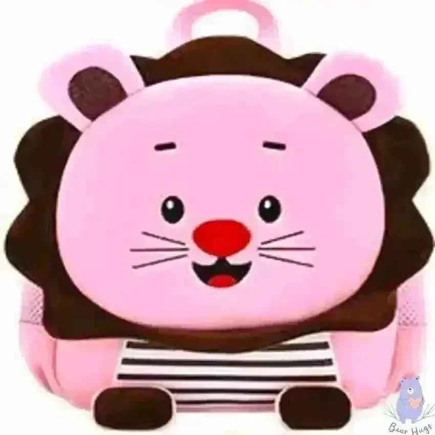 3D Lion Cub Kindergarten Kids Backpack - Image 4