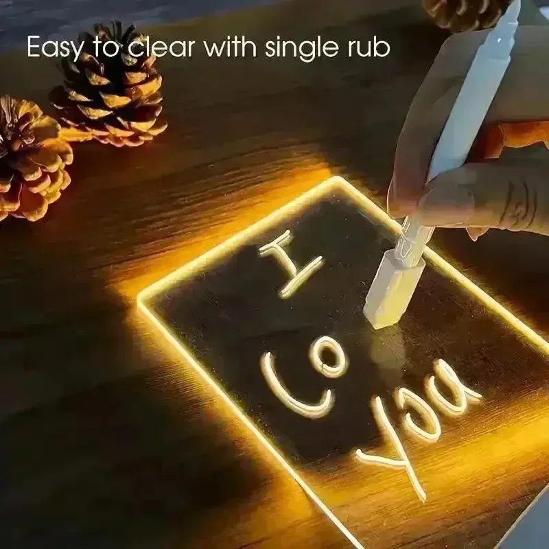 3D Luminous Glow Noteboard (Mono and Colour Options) - Image 3