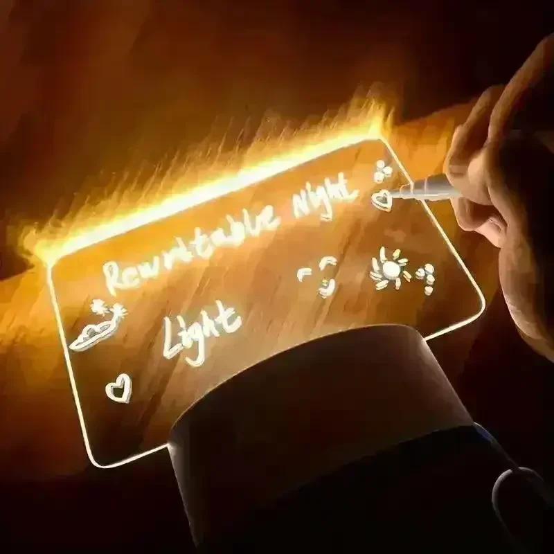 3D Luminous Glow Noteboard (Mono and Colour Options) - Image 6