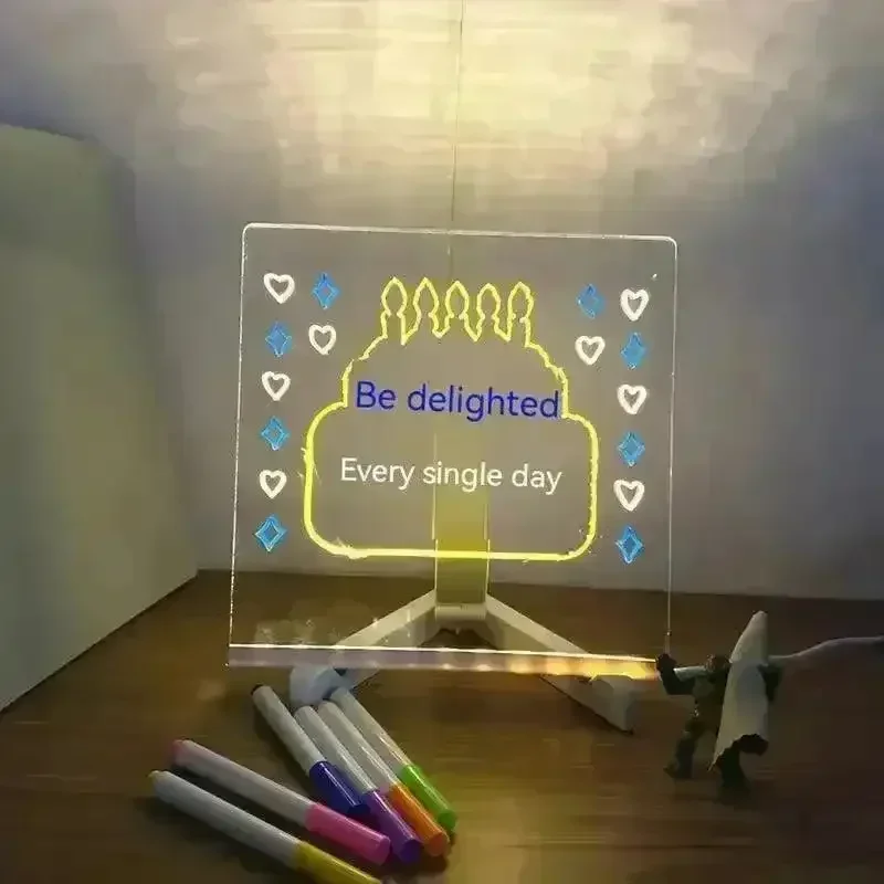 3D Luminous Glow Noteboard (Mono and Colour Options) - Image 8