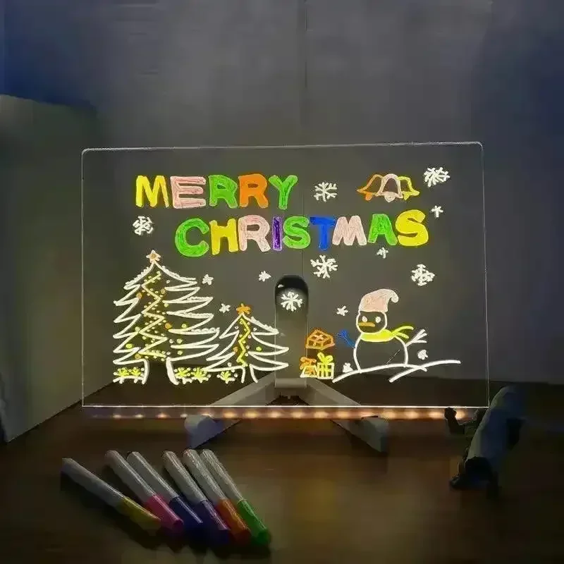 3D Luminous Glow Noteboard (Mono and Colour Options) - Image 9