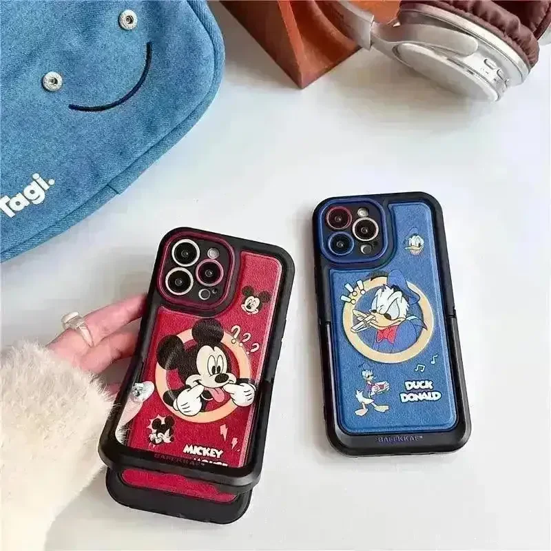 3D Mickey Donald Case with Stand for All iPhone Models - Image 3
