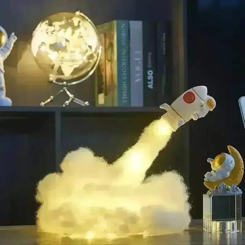 3D Mini Rocket Night Lamp - Image 3