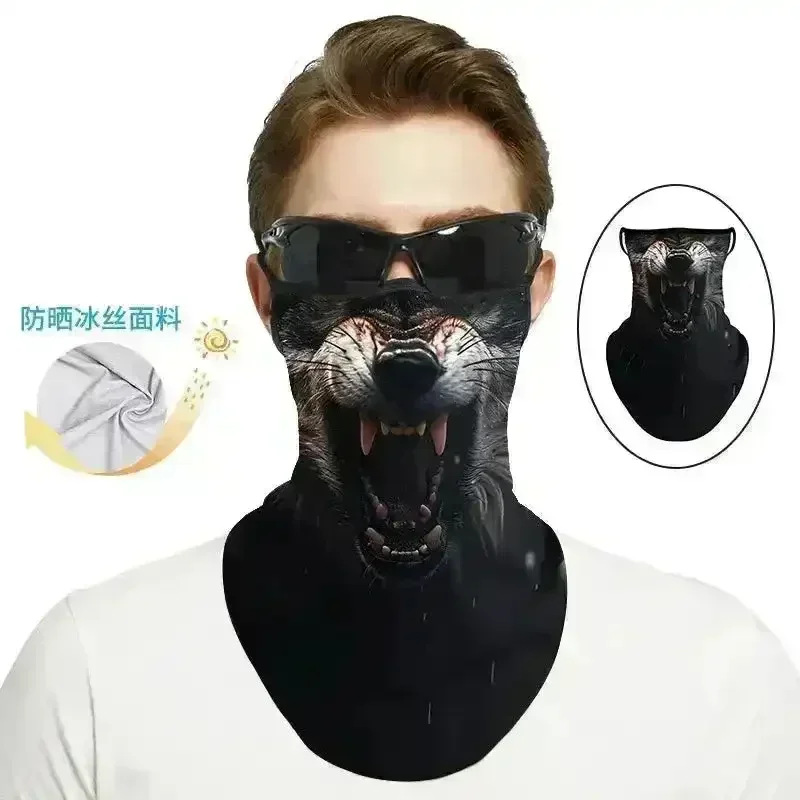 3D Printed Animal Themed Rider Mask - Image 13