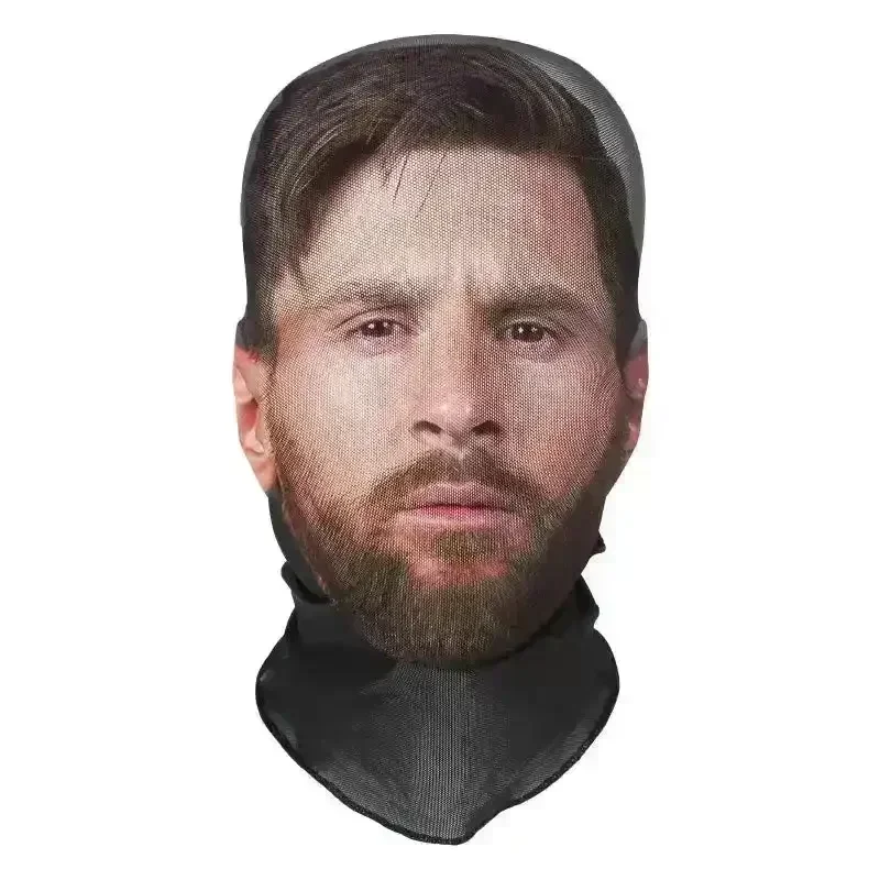 3D Printed Celebrity Full Face Mask - Image 27