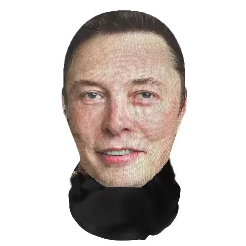 3D Printed Celebrity Full Face Mask - Image 90