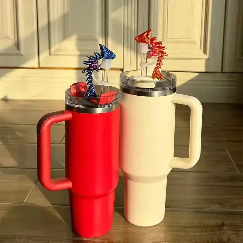 3D Printed Mini Dragon Straw Topper For Tumblers - Image 7