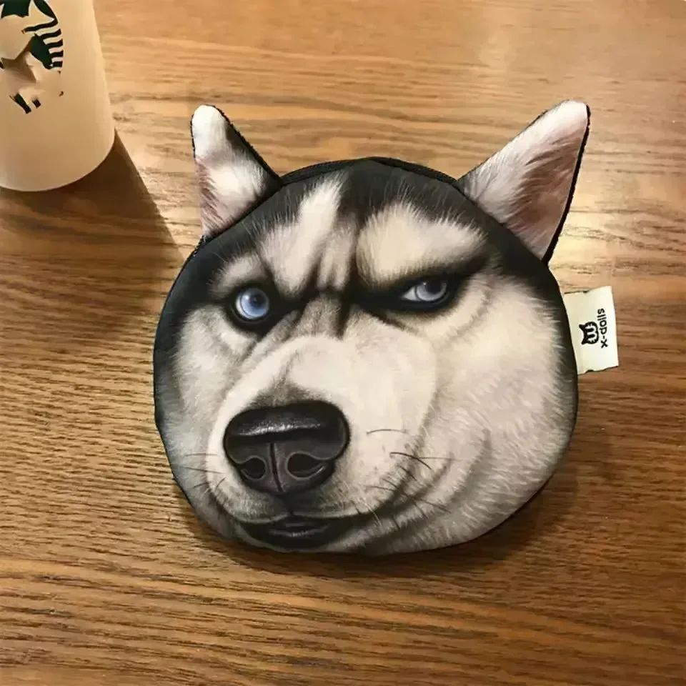 3D Realistic Dog Face Coin Purse - Image 10