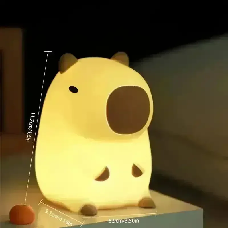 3D Silicon Capybara Night Lamp - Image 3