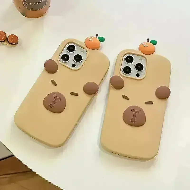 3D Sleepy Bear Phone Case (For iPhones) - Image 2