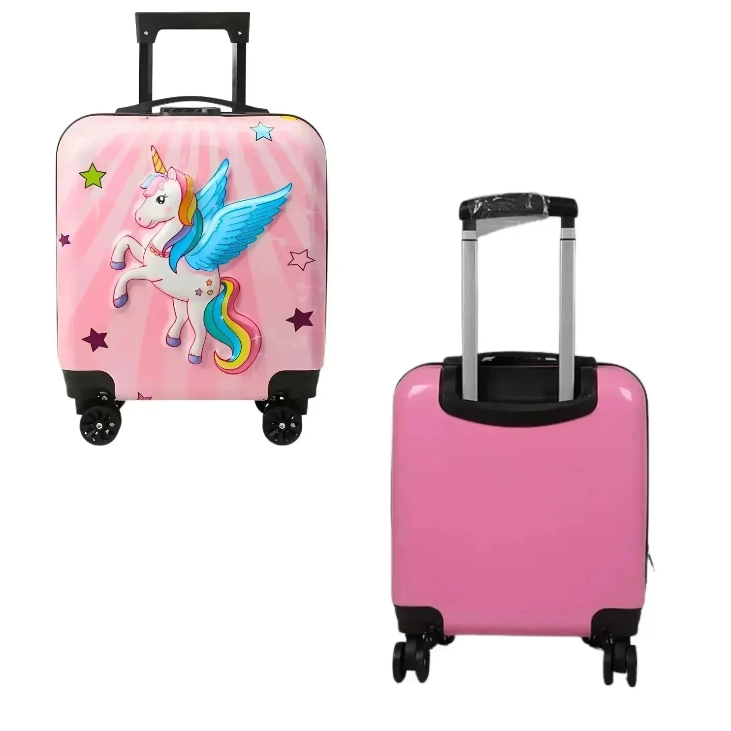 3D Unicorn Kids Check-in Suitcase