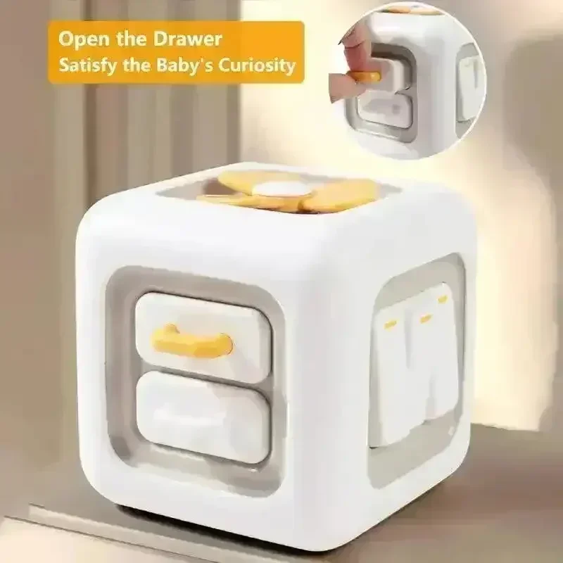 6 in 1 Sensory Early Education Learning Cube - Image 5