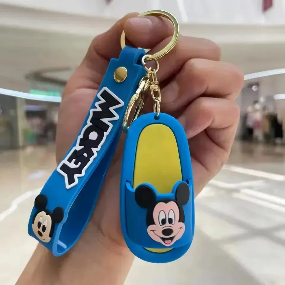 Adorable Cartoon Slipper Keychains - Image 7