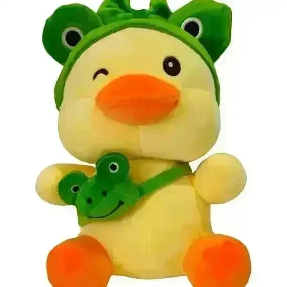 Adorable Duck Frog Purse Plush Toy (25 cm) - Image 4