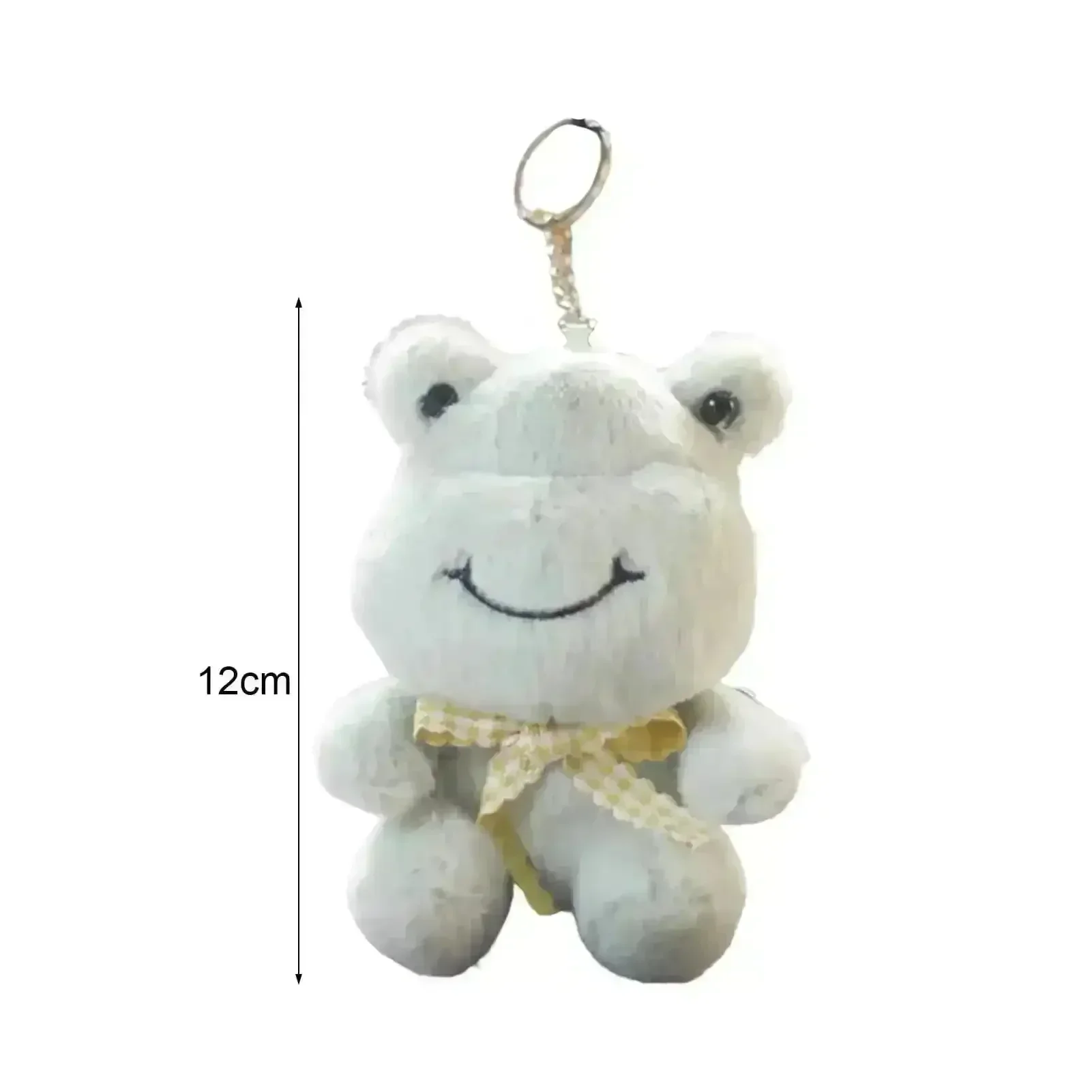 Adorable Frog Plush Keychain - Image 3