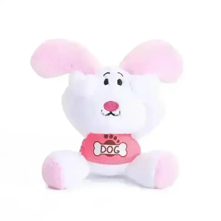 Adorable Puppy Plush Keychain - Image 5