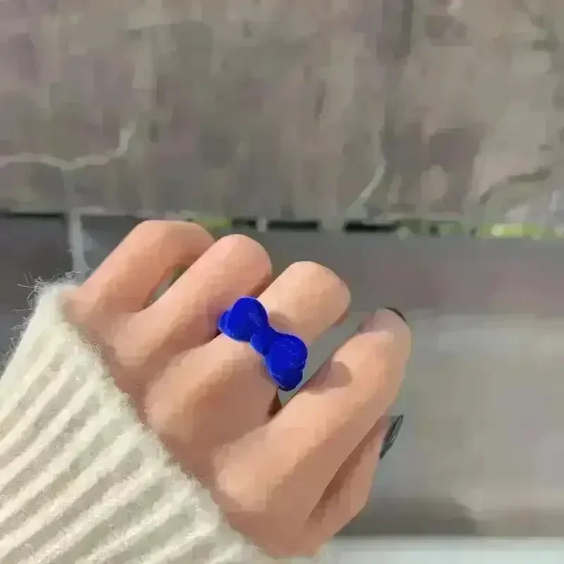 Adorable Velvet Bow Ring - Image 5