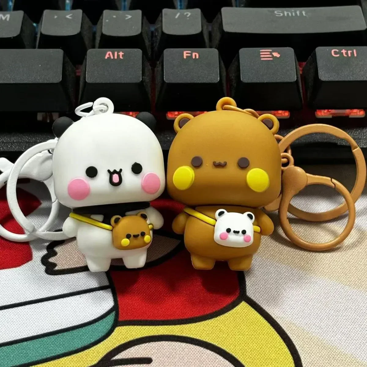 Adventurous Bubu Dudu Couple Keychain - Image 8