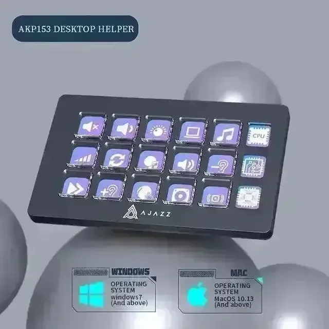 Ajazz AKP153E Multifunctional Desktop Console Panel - Image 7