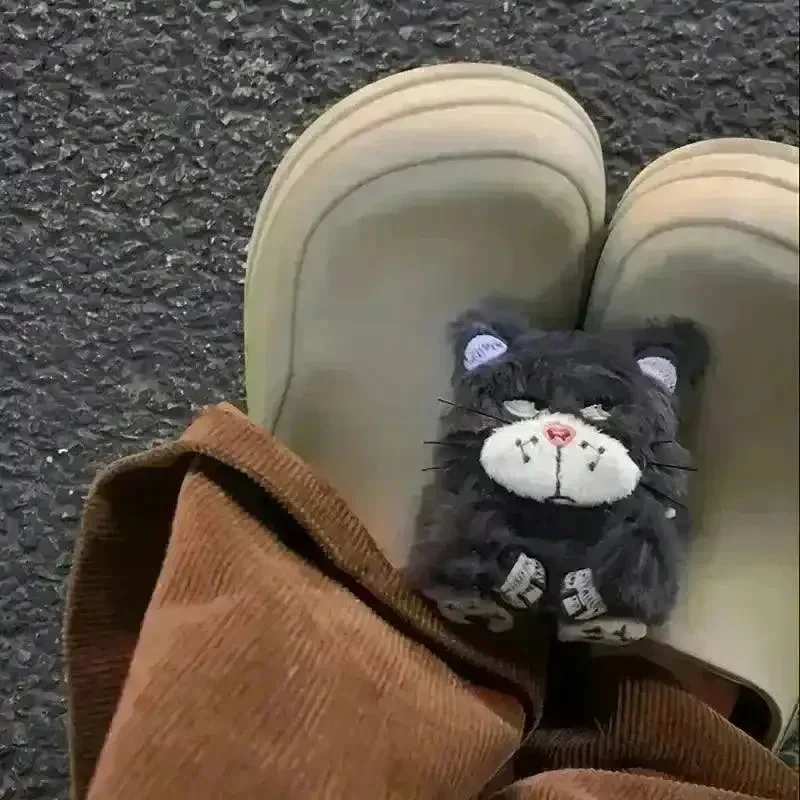 Angry Cat Plush AirPods Case - Image 4