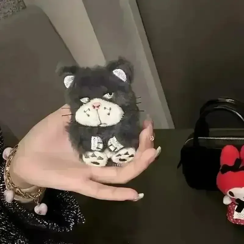 Angry Cat Plush AirPods Case - Image 8