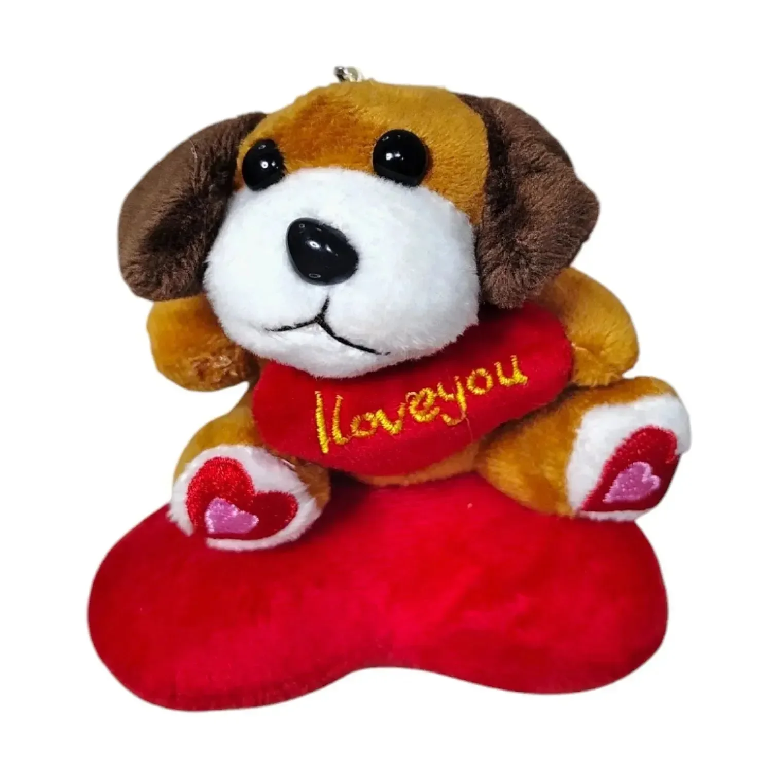Animal Love Heart Plush Keychain - Image 7