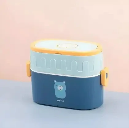 Animal Party Double Tier Lunch Box - Image 6