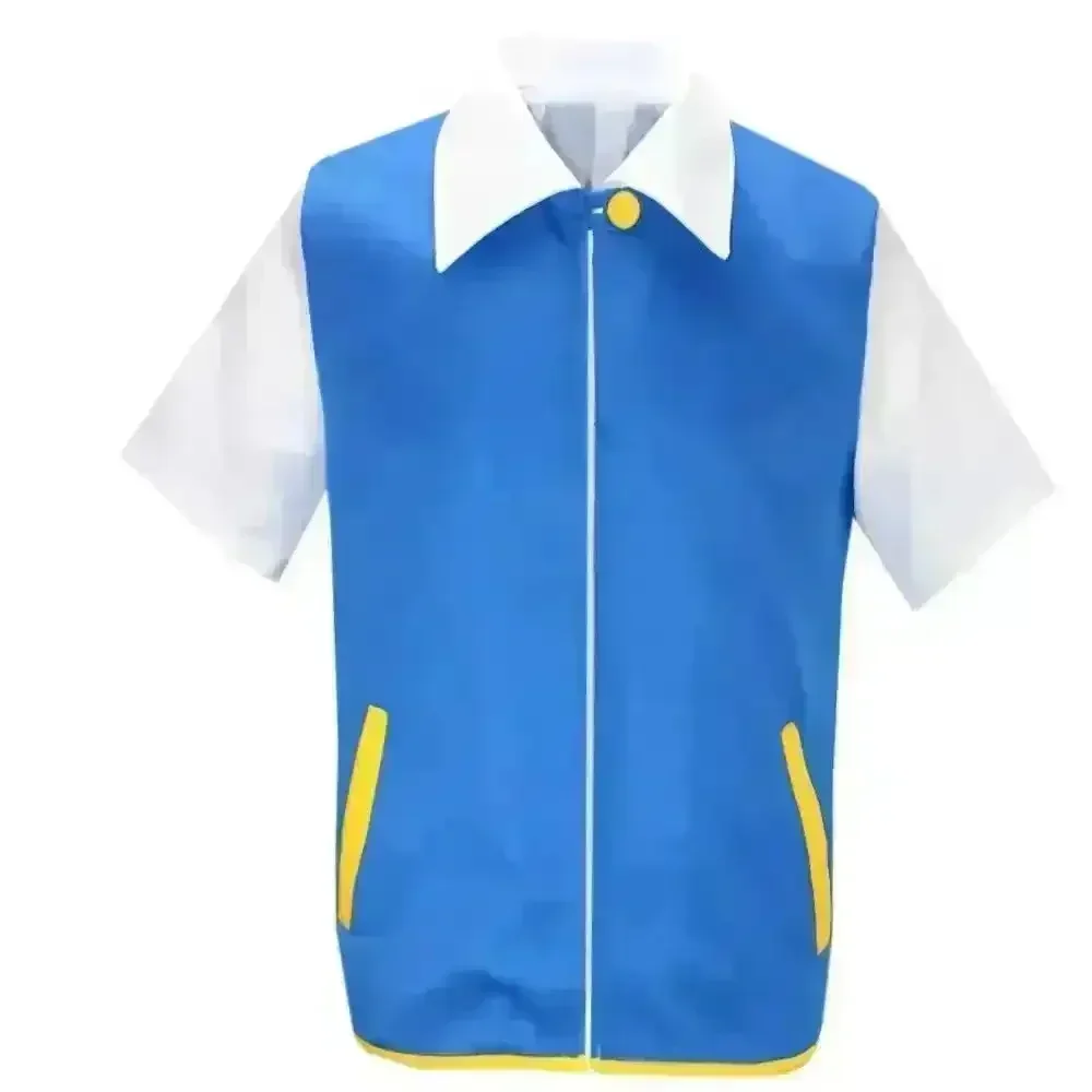 Anime Pokimoen Ash Ketchum Cosplay Costume - Image 5
