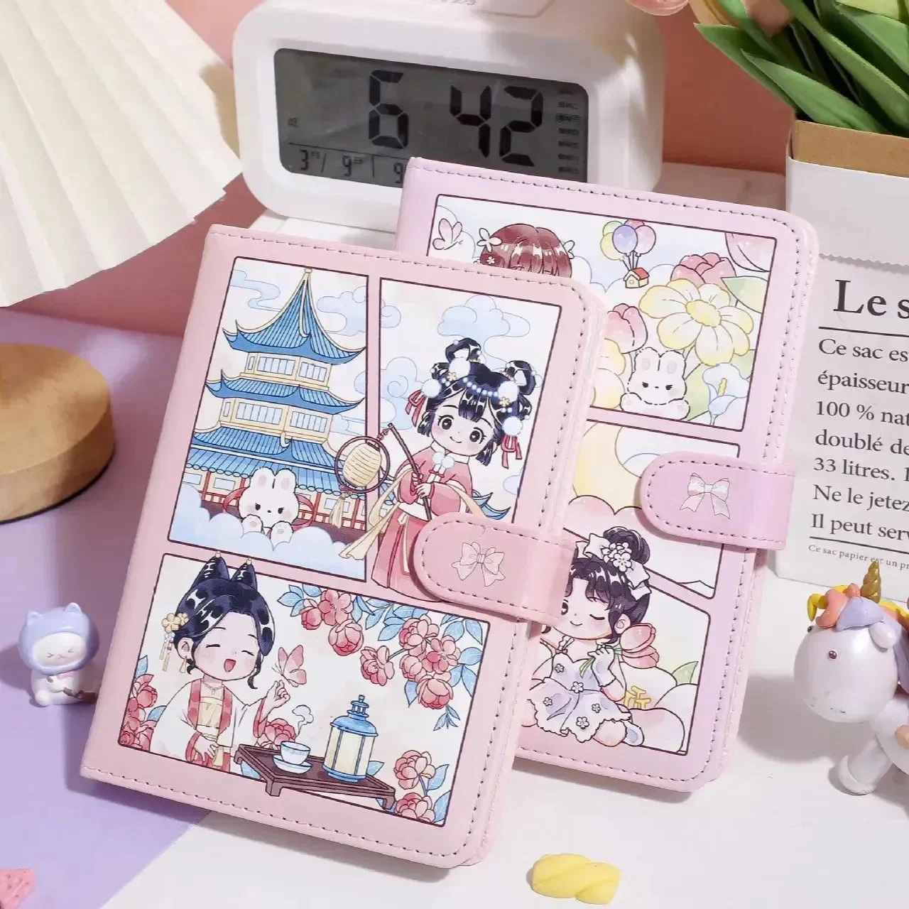 Anime Themed Diary with Magnetic Clasp - Image 10