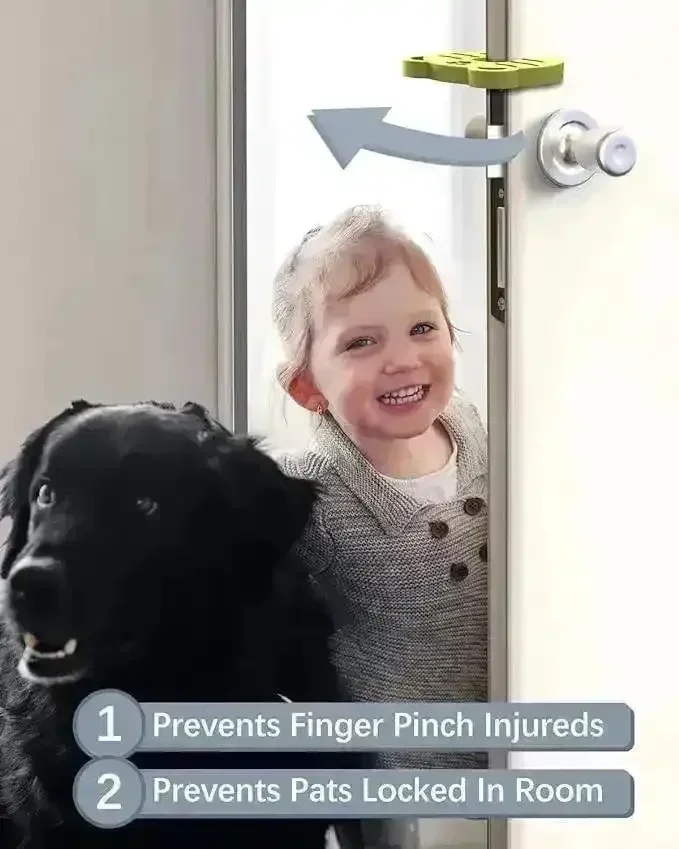 Anti-Pinch Door Stopper For Kids Safety - Image 5