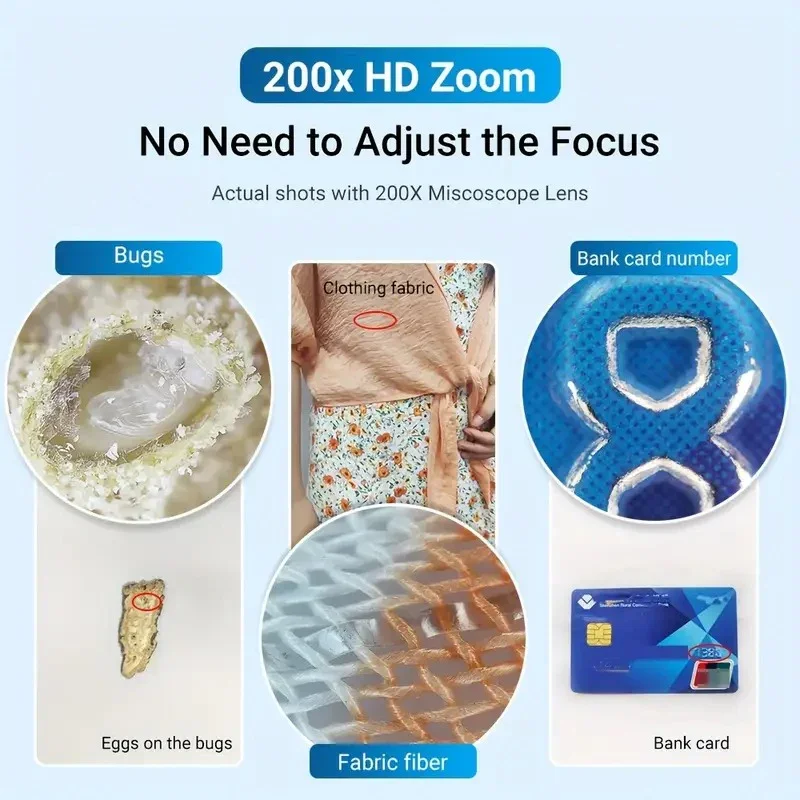 APEXEL 200X Phone Pocket Microscope - Image 3